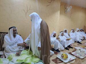 بالصور : وجهاء البلد يزورون كبار السن ويهنئونهم بعيد الفطر