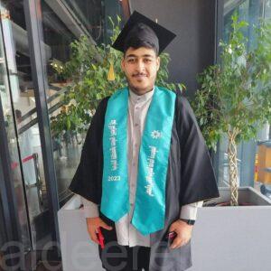 «حسين العبد الله» يتلقى التهاني بمناسبة تخرجه