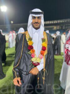 «محمد الملا» يتلقى التهاني بمناسبة تخرجه من جامعة الملك فيصل