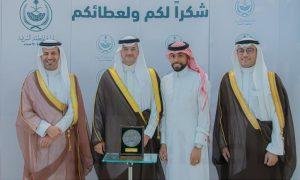 «الدليم» في تكريم سمو محافظ ⁧‫الأحساء‬⁩ لرئيس وأعضاء مجلس إدارة نادي ⁧‫الفتح‬⁩ السابق والمركز الإعلامي بالنادي