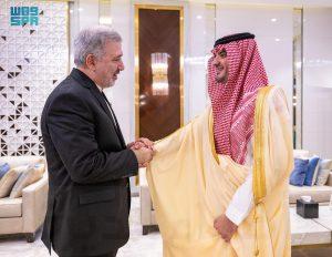 وزير الداخلية يستقبل السفير الإيراني لدى المملكة
