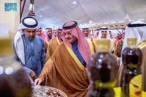 أمير المنطقة الشرقية يدشن مهرجان تسويق تمور الأحساء المُصنّعة “ويا التمر أحلى 2024”