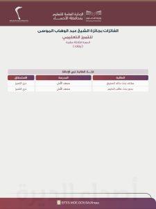 (بدور طالب الدليم) تنال درع التميز في جائزة عبدالوهاب الموسى