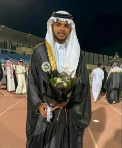 «عمار الدليم» يتلقى التهاني بمناسبة تخرجه من جامعة الملك فيصل
