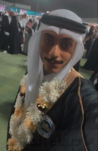«محمد البراهيم» يتلقى التهاني بمناسبة تخرجه من جامعة الملك فيصل