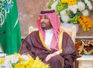 سمو ⁧‫ولي العهد‬⁩: يسرنا نيابةً عن سيدي خادم الحرمين الشريفين‬⁩ أن نهنئكم وجميع المسلمين بعيد الأضحى المبارك