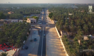 أمانة الأحساء تنجز تطوير طريق عبدالله بن جعفر في جواثى لتعزيز السلامة وانسيابية الحركة