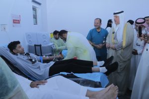 بالصور.. اختتام حملة التبرع بالدم الموحدة بالمنيزلة الـ26 بحصيلة 162 متبرعًا