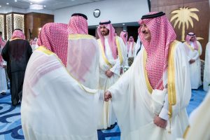بالصور.. سمو أمير الشرقية ونائبه يستقبلان المهنئين بعيد الفطر المبارك