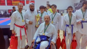نادي ذوي الإعاقة بالأحساء يحصد المركز الأول في بطولة المملكة للباراكاراتيه