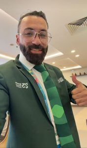 “السعيد”  يشارك كـ (حكم) في دورة ألعاب التضامن الإسلامي بالرياض