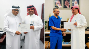 مستشفى الجفر العام يكرّم «الأحمد» و«السالم» تقديراً لجهودهما المتميزة لعام 2025م