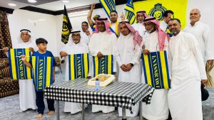 جماهير النصر في المنيزلة تحتفي بعيد الأضحى وتتويج الفريق بلقب دوري روشن 2026