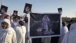 أهالي المنيزلة يشاركون في تشييع آية الله السلمان ” قدس سره “