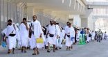 ضيوف الرحمن يتوافدون إلى مشعر منى لقضاء يوم التروية