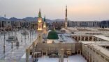 إغلاق المسجد النبوي بعد التراويح بنصف ساعة وفتحه قبل الفجر بساعتين