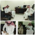 مندوب وزارة الشؤون الاجتماعية يزور مقر المركز ويشيد برجالات المنيزلة