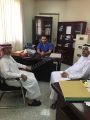 اللجنة الأهلية تلتقي بمسؤول الجودة النوعية بالمركز الصحي بالمنيزلة