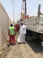 لجنة المقبرة توفر كراسى أسمنتيه بالتنسيق مع اللجنة الاهلية وامانة الاحساء