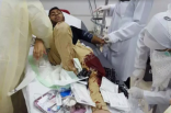 بالصور.. استشهاد 5 مواطنين ومقتل ارهابي بإطلاق نار على الحسينية الحيدرية في سيهات