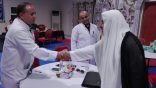 رئيس لجنة الإبداع يتفقد حملة التبرع بالدم
