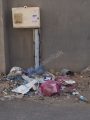 تراكم الأوساخ وقلة عمال النظافة في المنيزلة