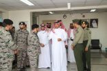 سمو محافظ الأحساء يتفقد شعبة الإبعاد بالمحافظة