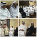 وفد أحسائي يزور والد الشهيد عبدالستار
