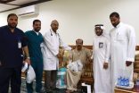 طاقم طبي من مستشفى الجفر يزور الملا