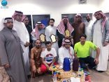 الرويشد يكرم بعض رياضيي المنيزلة